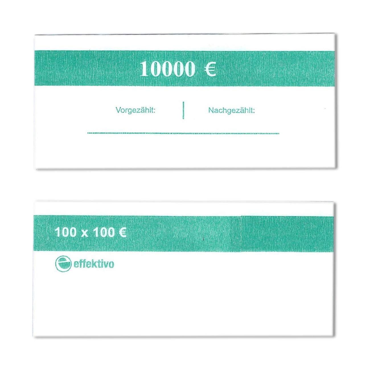 effektivo 10374 - Banderoles para billetes de 100 euros (100 x 100 euros)