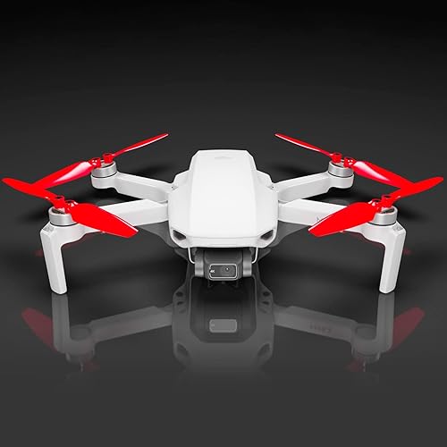 Master Airscrew Paquete - Hélices Stealth para DJI Mini 2 y SE - Rojo + Negro