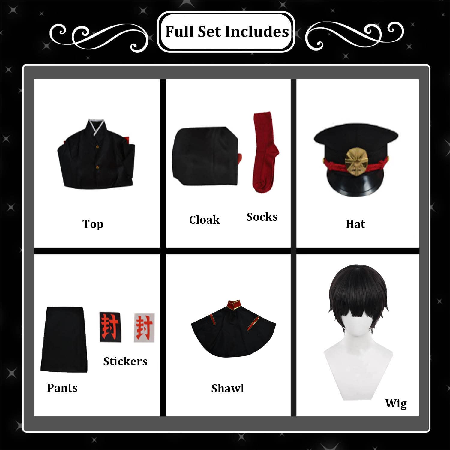 Anime Toilet Bound Hanako Kun Disfraz de Cosplay Yashiro Nene Juego de role Uniforme Conjunto Completo Halloween Fiesta Carnaval Traje de vestir con Peluca para Hombres
