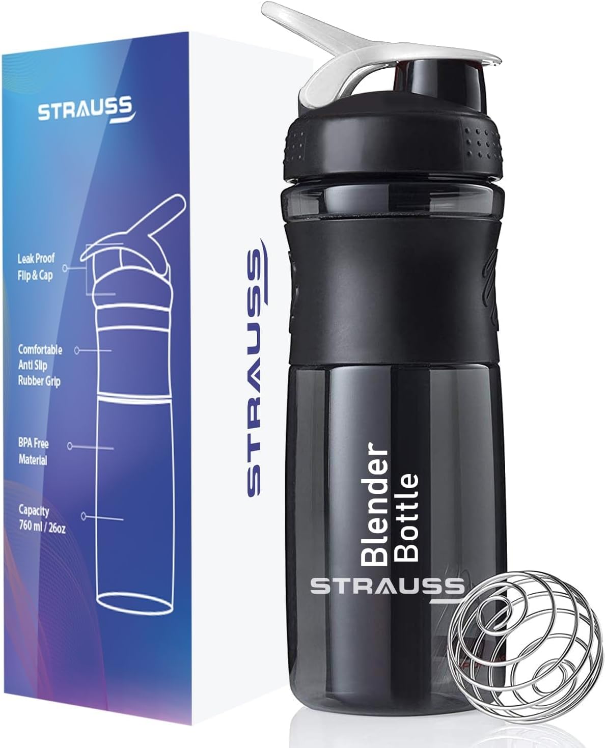 Blender Shaker Bottle 760ml