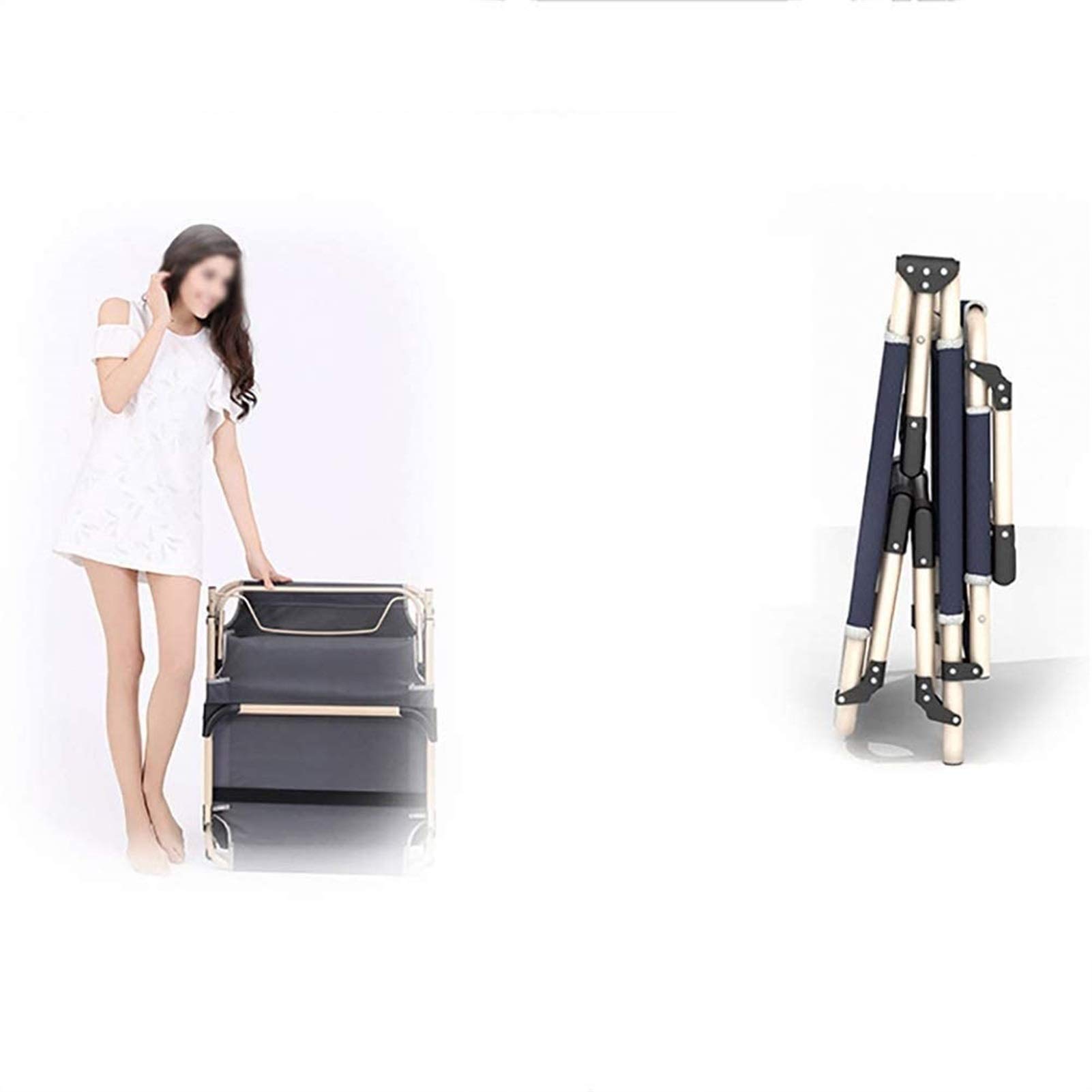 Lettino Prendisole Leggero Letto Pieghevole Con Cuscini Divano Singolo Ampliato Poltrona Poltrona Da Ufficio Lettino Da Campeggio Portatile All'aperto Letto Di Accompagnamento Semplice, Carico