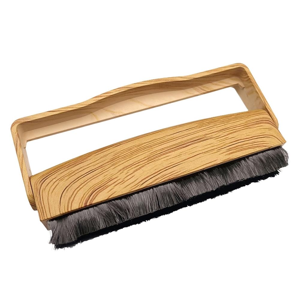Aundhegrtt Sturdy Vinyl Record Cleaning Brush for Phonograph Record Cleaner Brush for Record Albums
