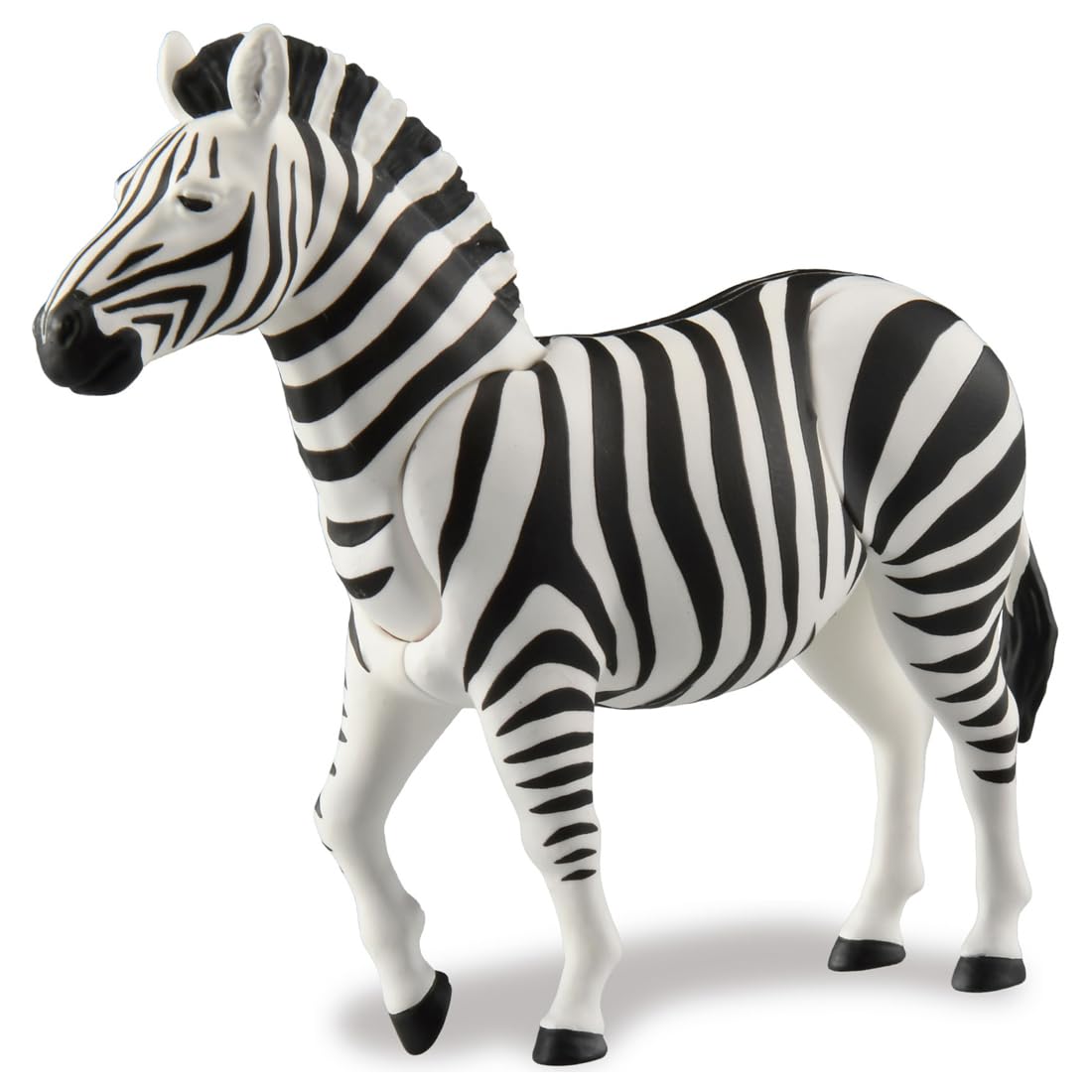 Takara Tomy Ania AL-37 Zebra Animal Figure PVC Toy Japan Ages 3+