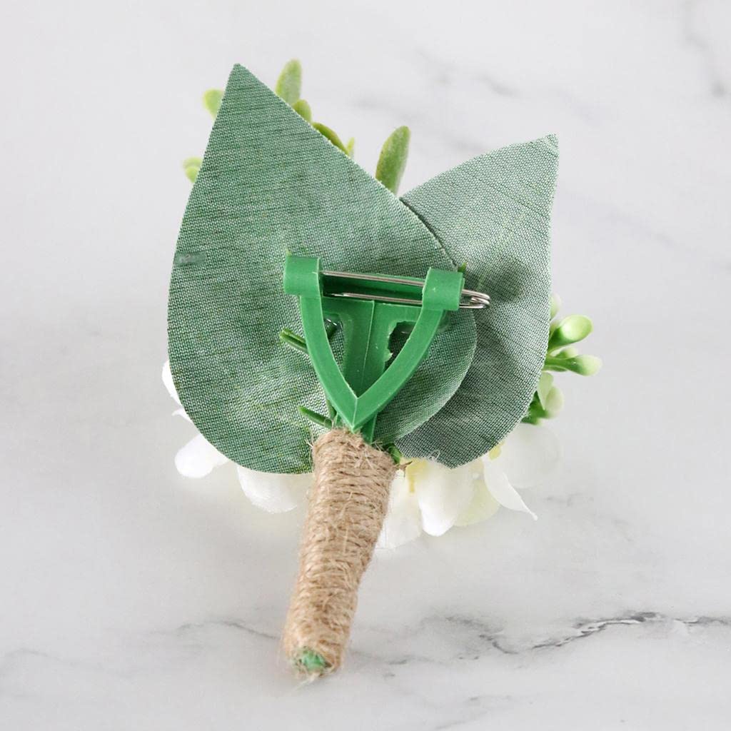MERISHOPP Flower Bride & Groom Boutonniere Handmade Silk Corsage for Wedding Parties| Home & Garden|Home Dacor|Floral Dacor 4