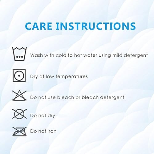 Miniatura 5 de Protector de colchón tamaño California King, funda de colchón acolchada, parte superior de almohada con relleno de fibra en espiral 5D y 7D