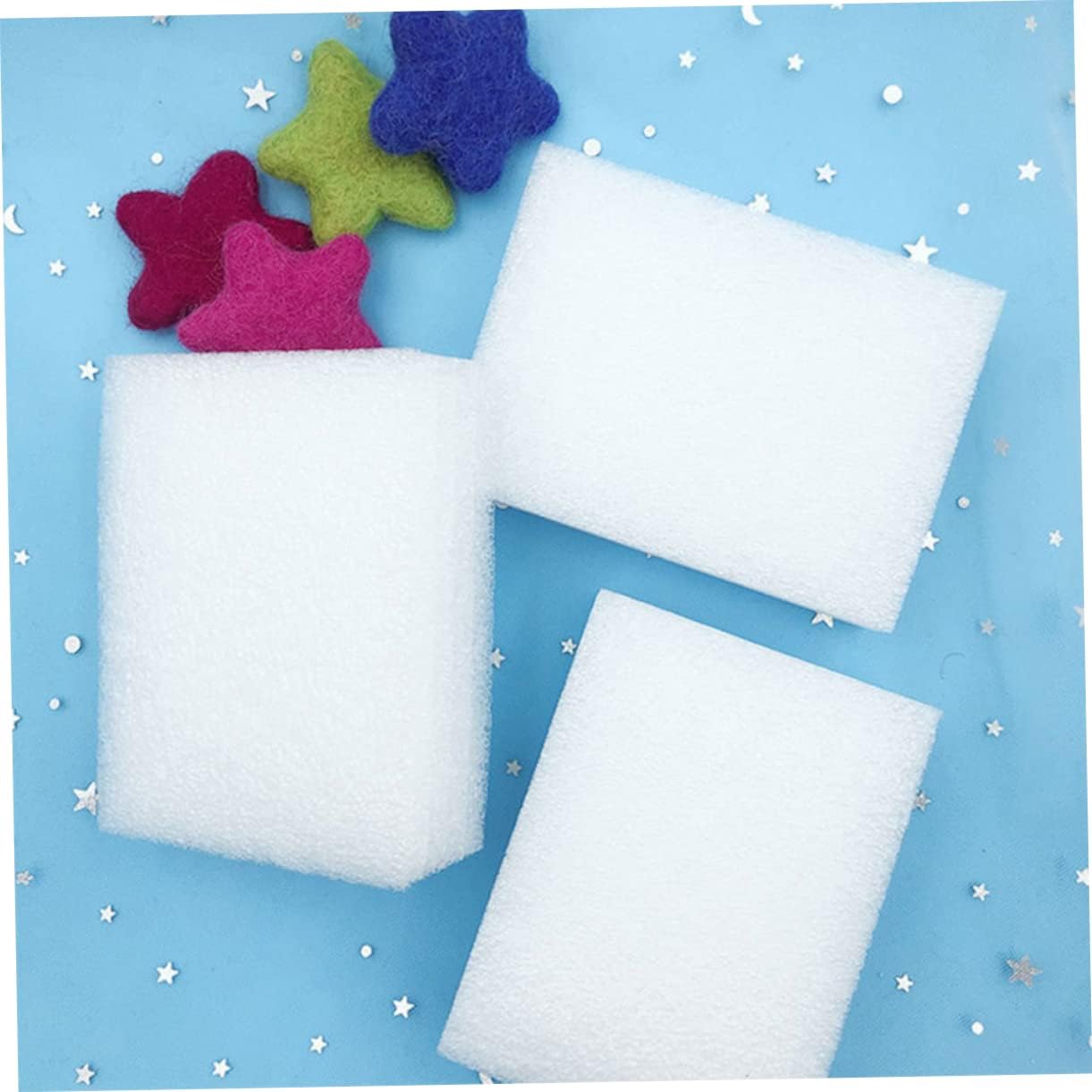 MINAOLULUS 4pcs Wool Felting Needle Pad Craft Pin Cushion Cushion for Needle Felting and Sturdy Work for Wool and Non-Woven Fabrics