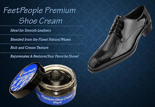 Miniatura 2 de FeetPeople Crema prémium para zapatos de 1.5 onzas, paquete de 2, varios colores Banana