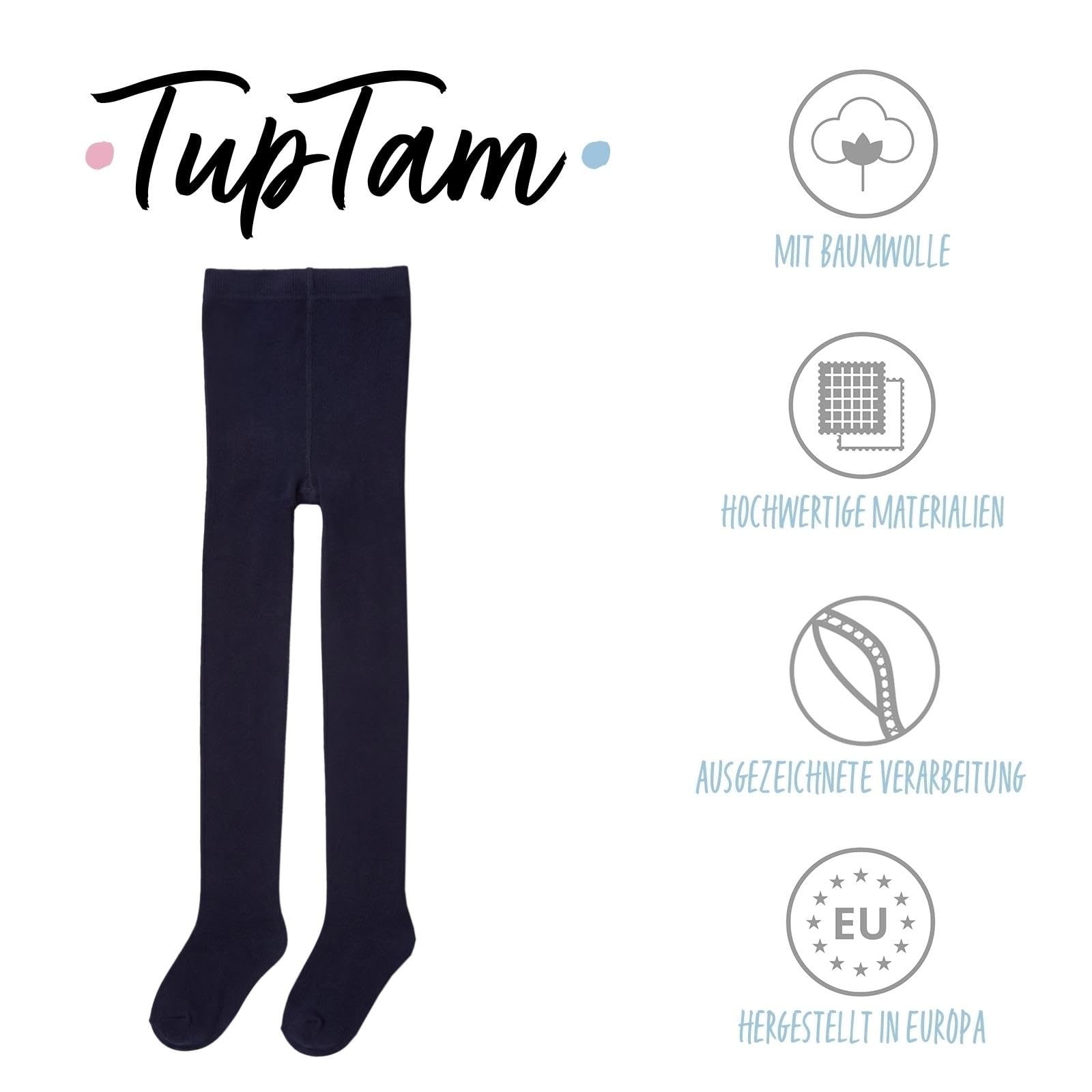 TupTam Leotardos Lisos y Estampados para Niño, Pack de 6