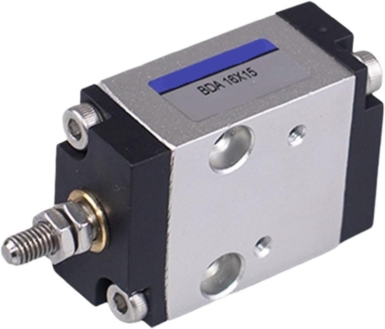 Ahyln One Color Compact Pneumatic Cylinder Bda16x15, 16Mm Bore, 15Mm Stroke - Multi-Mount Air For Industrial Automation .0614