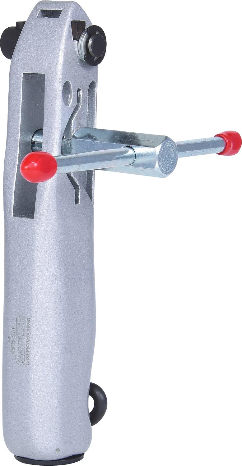 KS Tools 115.1059 Strumento Tensionatore e da Taglio per Nastri Flessibili, Dispositivo di Taglio per Fascette di Tenuta Integrato