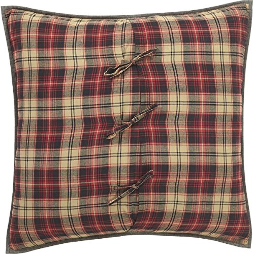 VHC-Brands-Rustic-Lodge-Cumberland-Quilted-Bedding-Accessory-Euro-Sham-26×26-Chili-Pepper-Red VHC Brands Rustic Lodge Cumberland Quilted Bedding Accessory Euro Sham 26×26 Chili Pepper Red