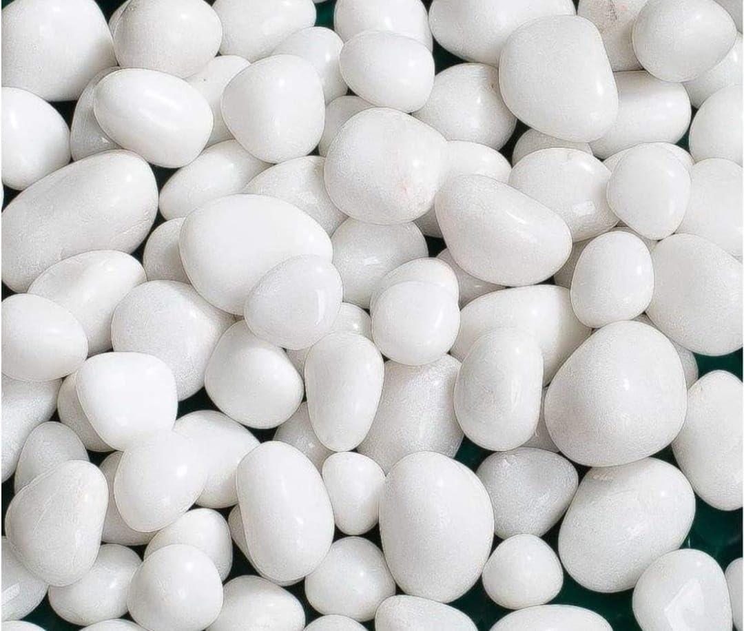 Decorative Pebbles, 2-4cm, 2kg Bag, White, for Home Décor and Gardens and for aquriums (B0D4F62DZ2) Amazon Price History, Amazon Price Tracker