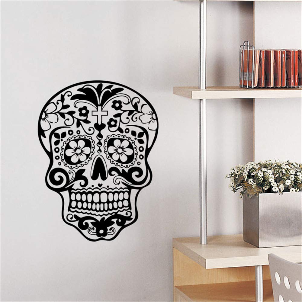 MOTIM Skull Wall Vinyl Decal Sticker Art Graphic Sticker Skull