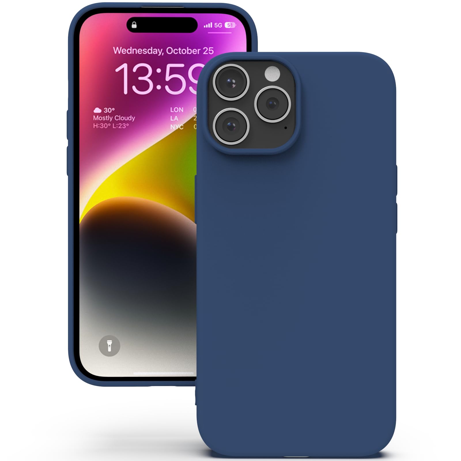 YATWIN Silicone Case for iPhone XR, Soft-Touch, Shockproof, DustProof, Antiskid Full Body Armour Phone Cover for Apple iPhone XR - Dark Green — view 22