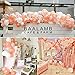 APERIL Kit de Guirnaldas de Globos Oro Rosa, 90 Piezas Globos de...