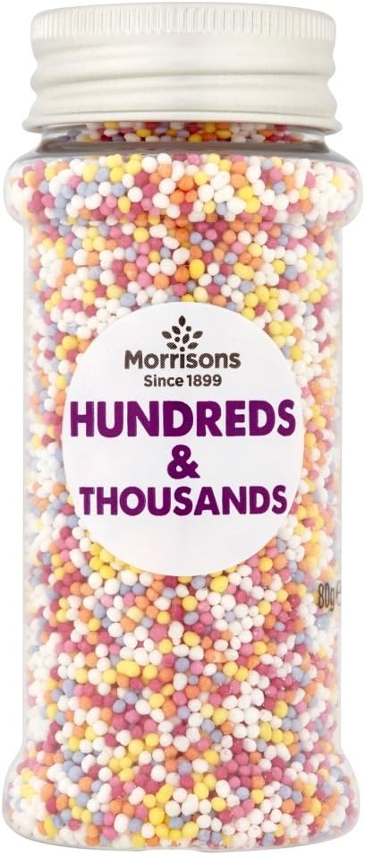 Hundreds & Thousands Sprinkles, 80G