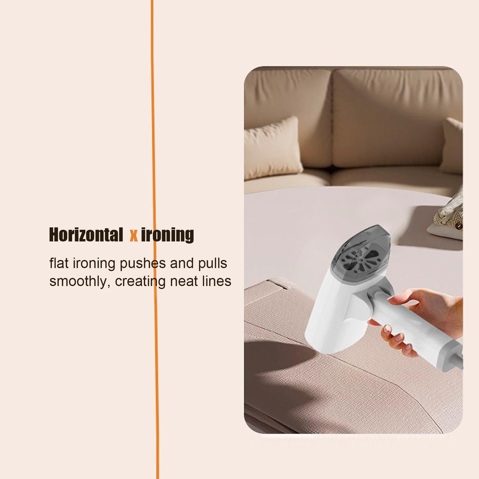 Plancha de vapor de mano 1300W Panel Calefactor Plegable De Telas | Plancha Manual Para Ropa Para Viaje Hogar Ropa Camisas Sábanas Edredón Dormitorio Cama Residencia Mujeres Hombres