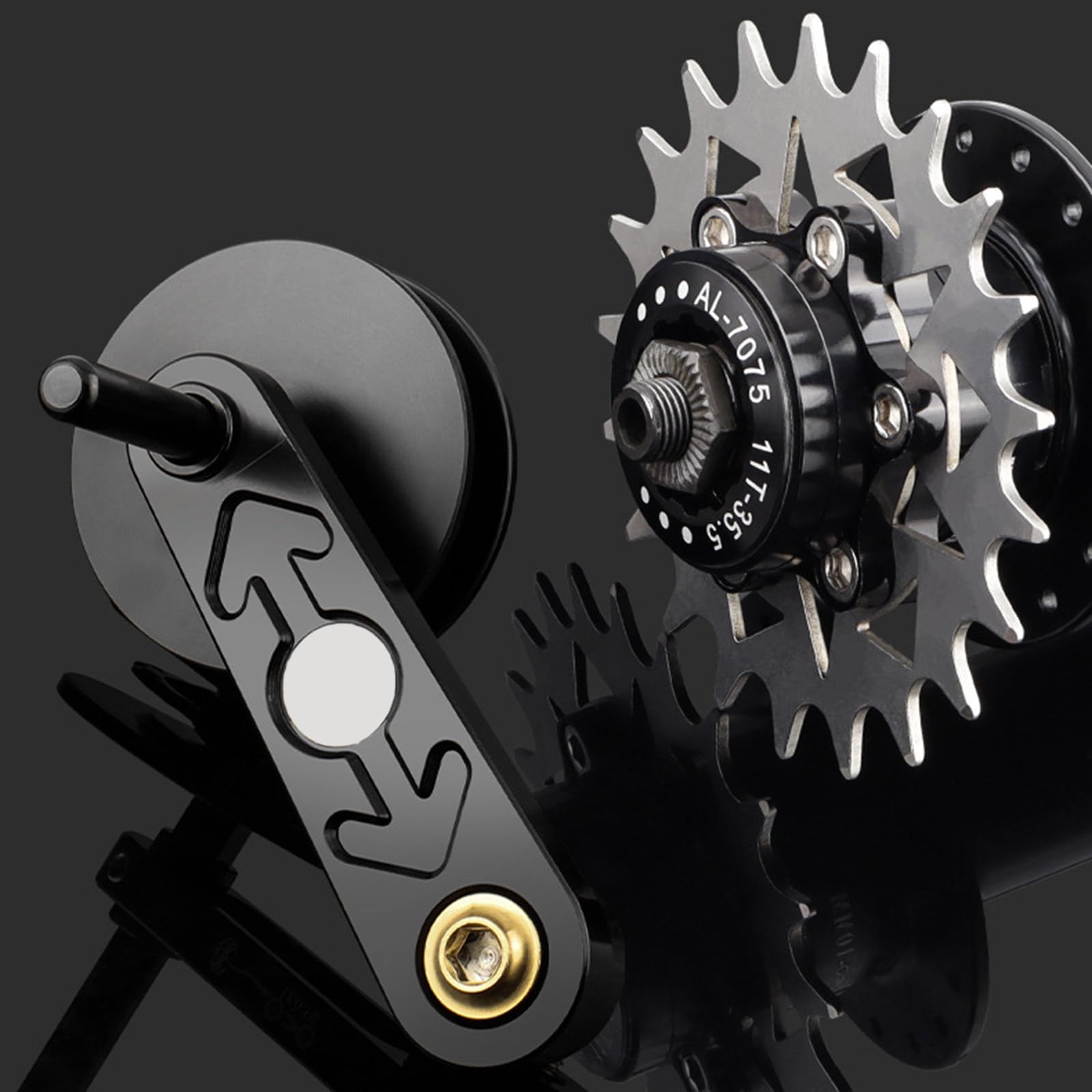Tensor de cadena ajustable de una sola velocidad