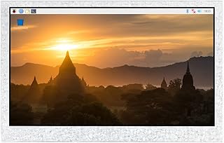 waveshare Tela DSI de 4,3 polegadas, resolução de 800 × 480, IPS, compatível com Raspberry Pi 4B/3B+/3A+/3B/2B/B+/A+, CM3/3+/4, versão sem toque