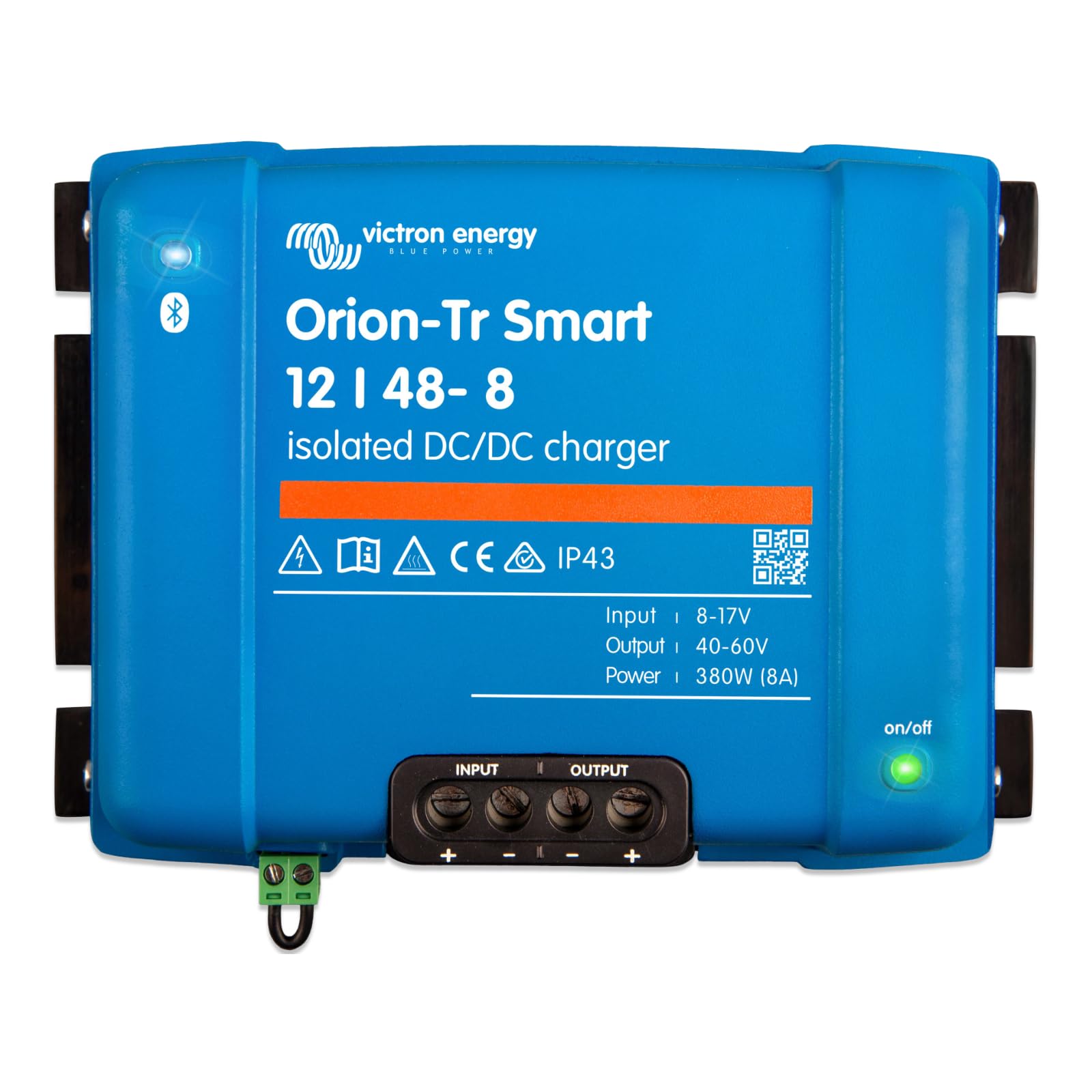 Victron Energy Orion-​TR Smart 12/​48-​Volt 8 A 380 W CC-​CC Chargeur Isolé (Bluetooth)