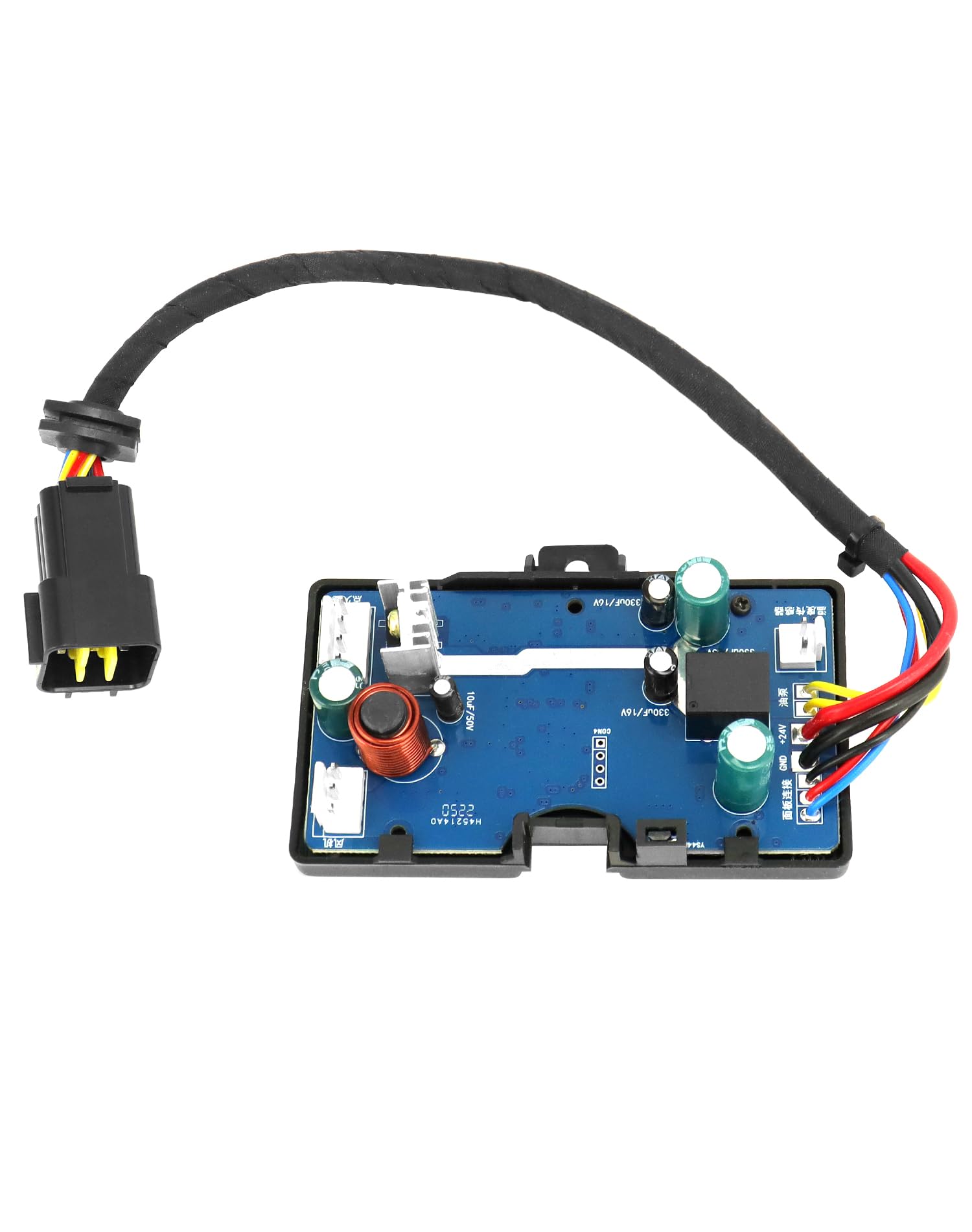 QWORK® Sterownik nagrzewnicy samochodowej, części zamienne do podgrzewacza parkingowego, 12v 3kw/5kw, płyta sterująca grzejnik parking diesel