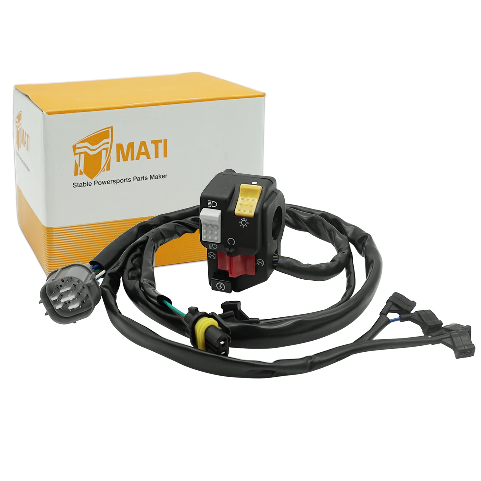 Handlebar Control Switch Start Kill Stop Fit Suzuki Hayabusa - Foto 4