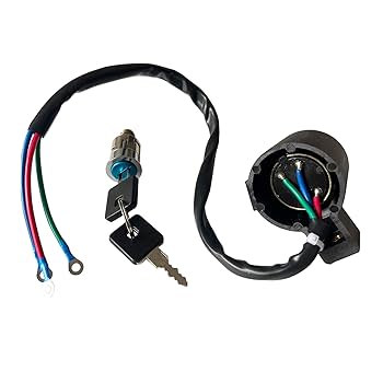 ジャッキーページ Ignition Key Switch & Tail Box Lock Set Compatible with