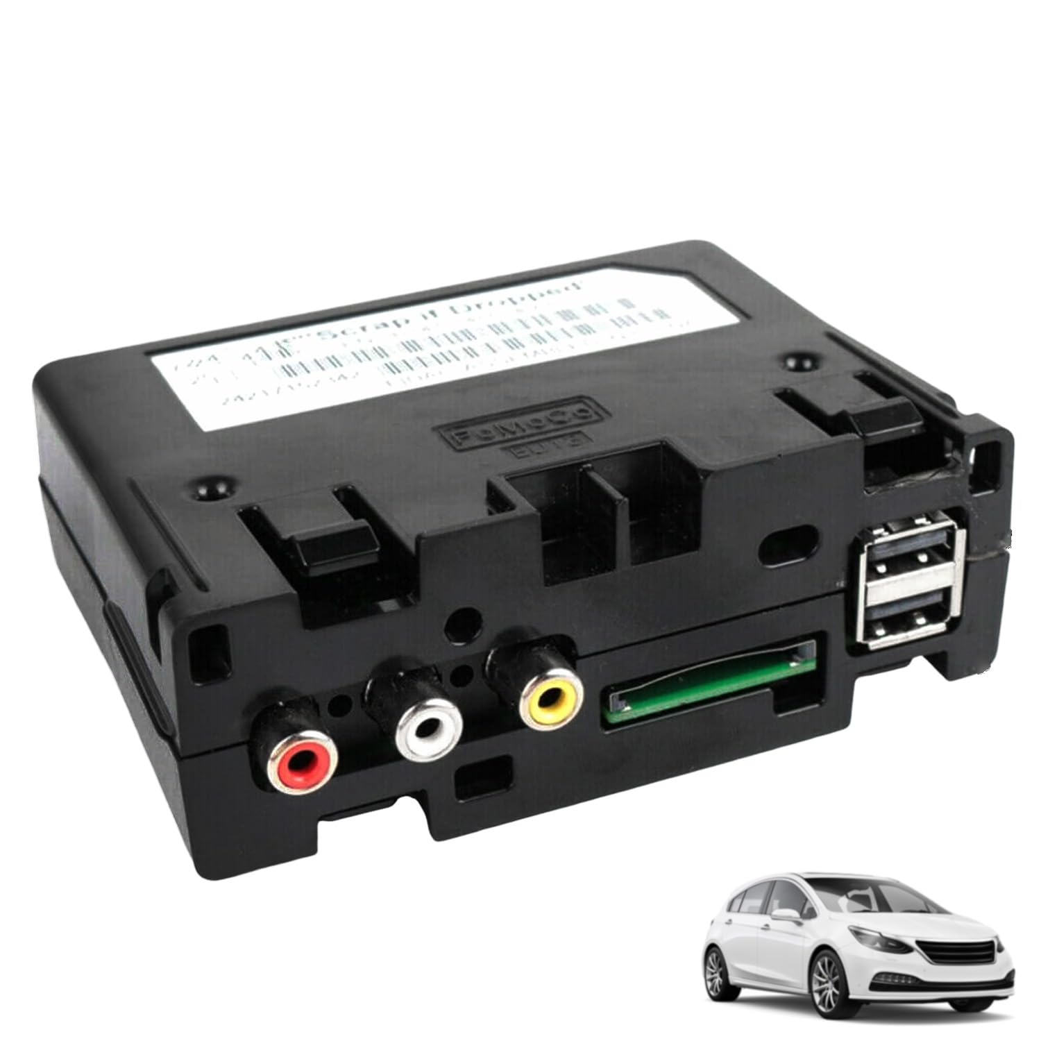 COPACHI Media Interface Control Module Sync BT4T-14F014-AE Compatible with Explorer Lincoln USB Slot Port Socket Auxiliary Unit After-Market Parts