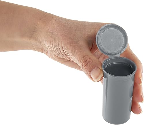 Miniatura 6 de Botellas Pop Top Dram (plateado) - 13 Dram - 315 por caja - (2.75 pulgadas de profundidad x 1.26 pulgadas de ancho) - Suministros de embalaje -