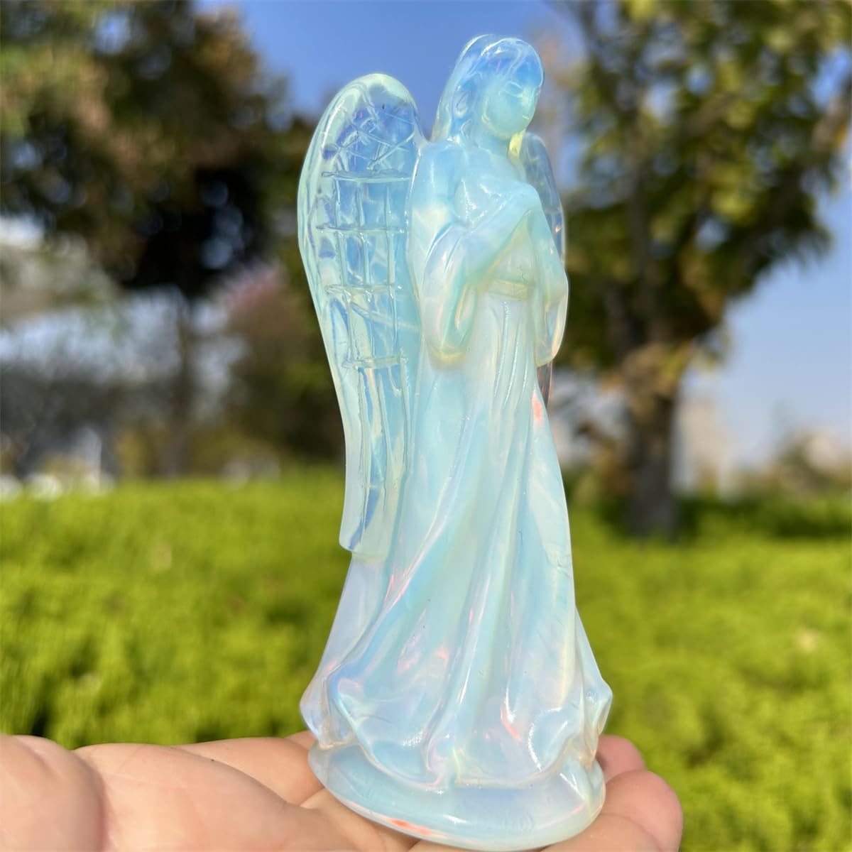 守護天使の置物ペルー