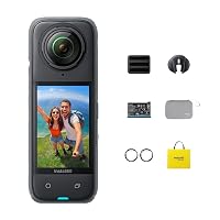 Insta360 X4 Pack Avventura - Action Camera impermeabile 8K a 360°
