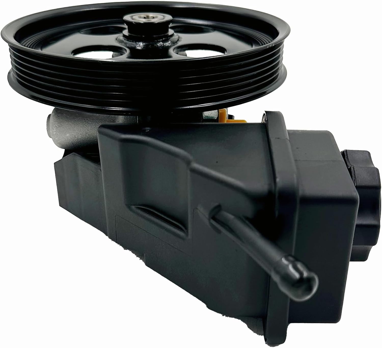 Power Steering Pump with Reservoir & Pulley,Compatible with Cadillac DTS 2006-2011 & Buick Lucerne 2006-2011 4.6L,20-71996