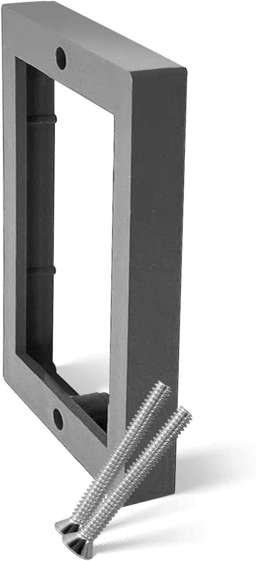 3/4" ReceptXtenders Single Gang, Receptacle Outlet Box Extender (1 pc.) with Screws UL Listed, Mud Ring