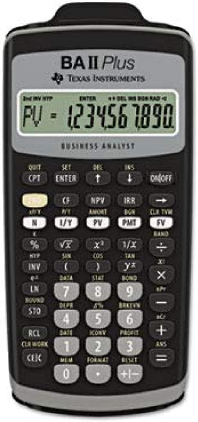 Texas Instruments TEXBAIIPLUS - BAIIPlus Financial Calculator