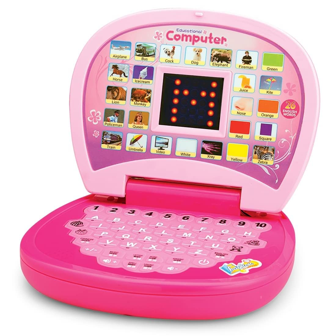 UROPHA Kids Computer Toy Baby Laptops for Kids Activity Electronics Number & Alphabet Charts for Kids Learning Educational Toy with Sound and Music (B0DG5W68LL) Amazon Price History, Amazon Price Tracker