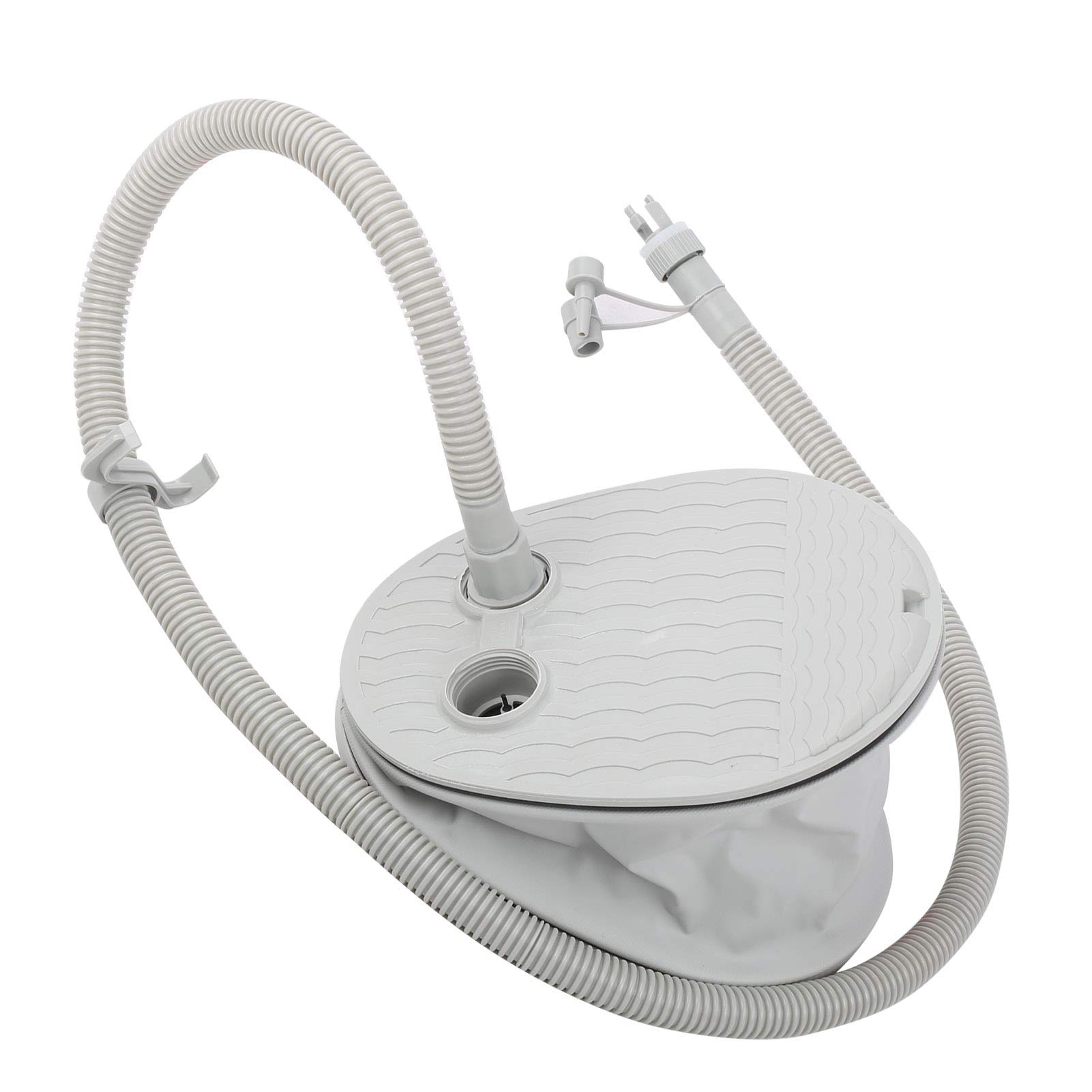 Pompka nożna MechKit XL Przenośny inflator z dyszami przyłączeniowymi w 3 rozmiarach do pontonów, desek surfingowych, łodzi z PVC, dmuchanych sof i innych, wytrzymały materiał z