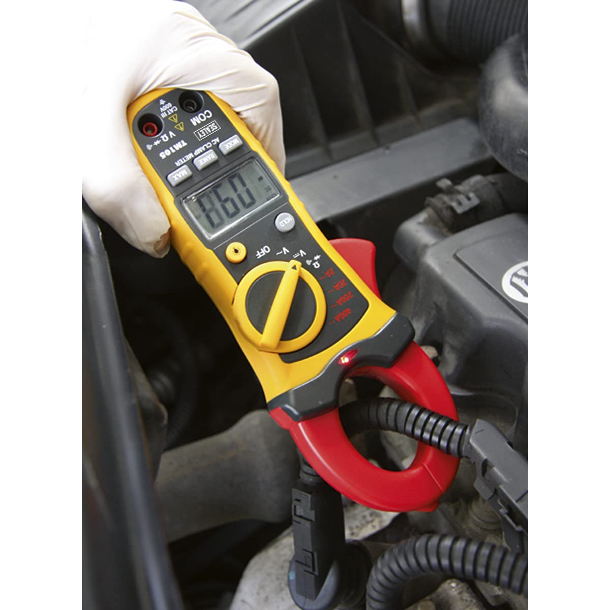 SEALEY Professional Auto Ranging numérique pince multimètre Ncvd - 6 Fonction