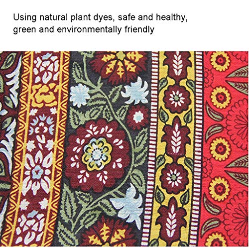 Wraps Fashion Scarves Scarf Shawl Ladies Scarf Ladies Shawl Red Fashion Print Scarf Multi-Functional Scarf Wool Shawl National Wind Travel Shawl Spring Winter Warm Scarf Cold Weather Sca #TOP5