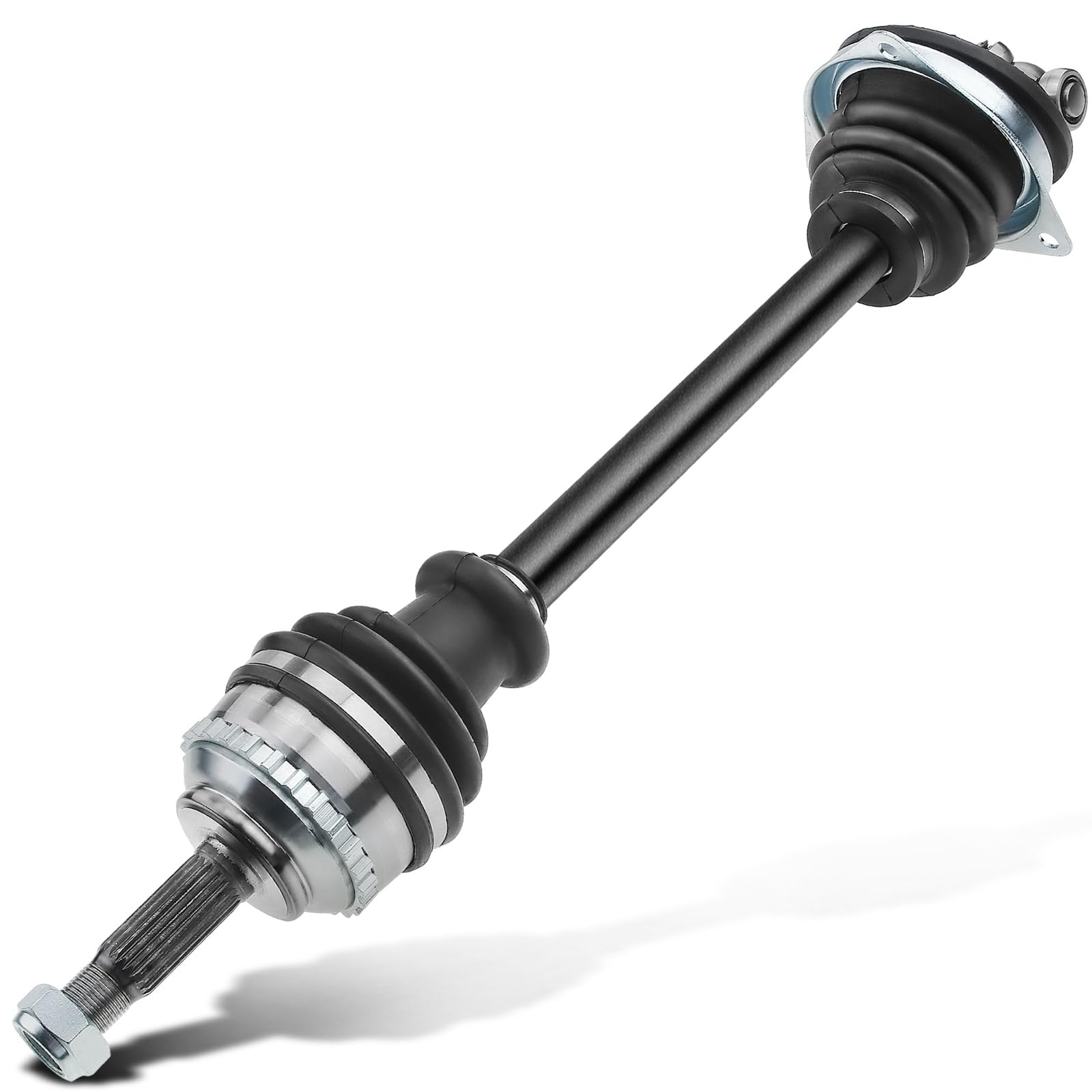 Frankberg Eje motriz Eje de transmisión Caja de cambios manual Eje delantero Izquierda con ABS-Ring Compatible con Clio II BB CB Kangoo KC0/1 Replace# 7700115011
