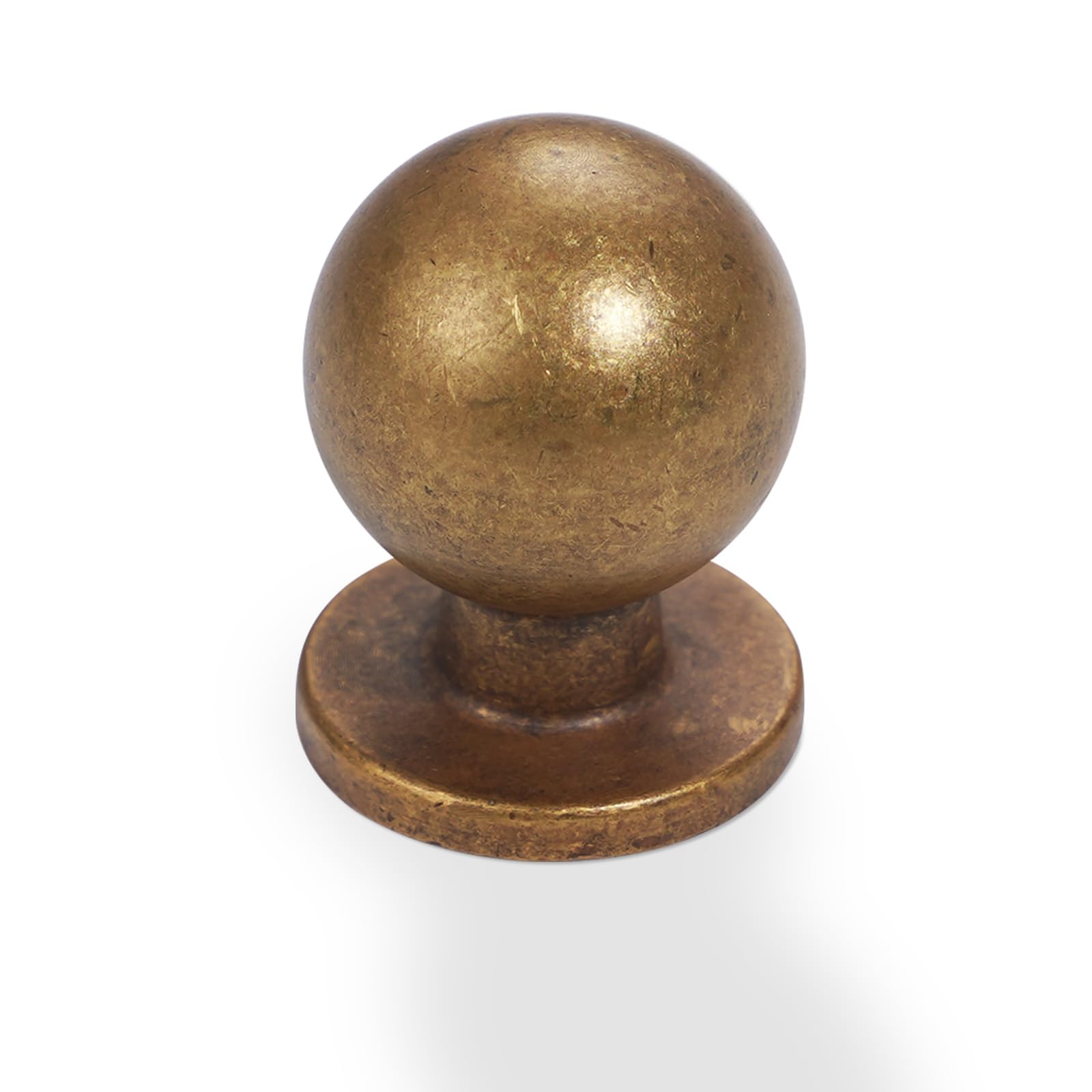 10 Pack Cabinet Knobs Antique Brass Kitchen Cabinet Knobs Zinc Alloy Drawer Pulls Solid Cabinet Hardware