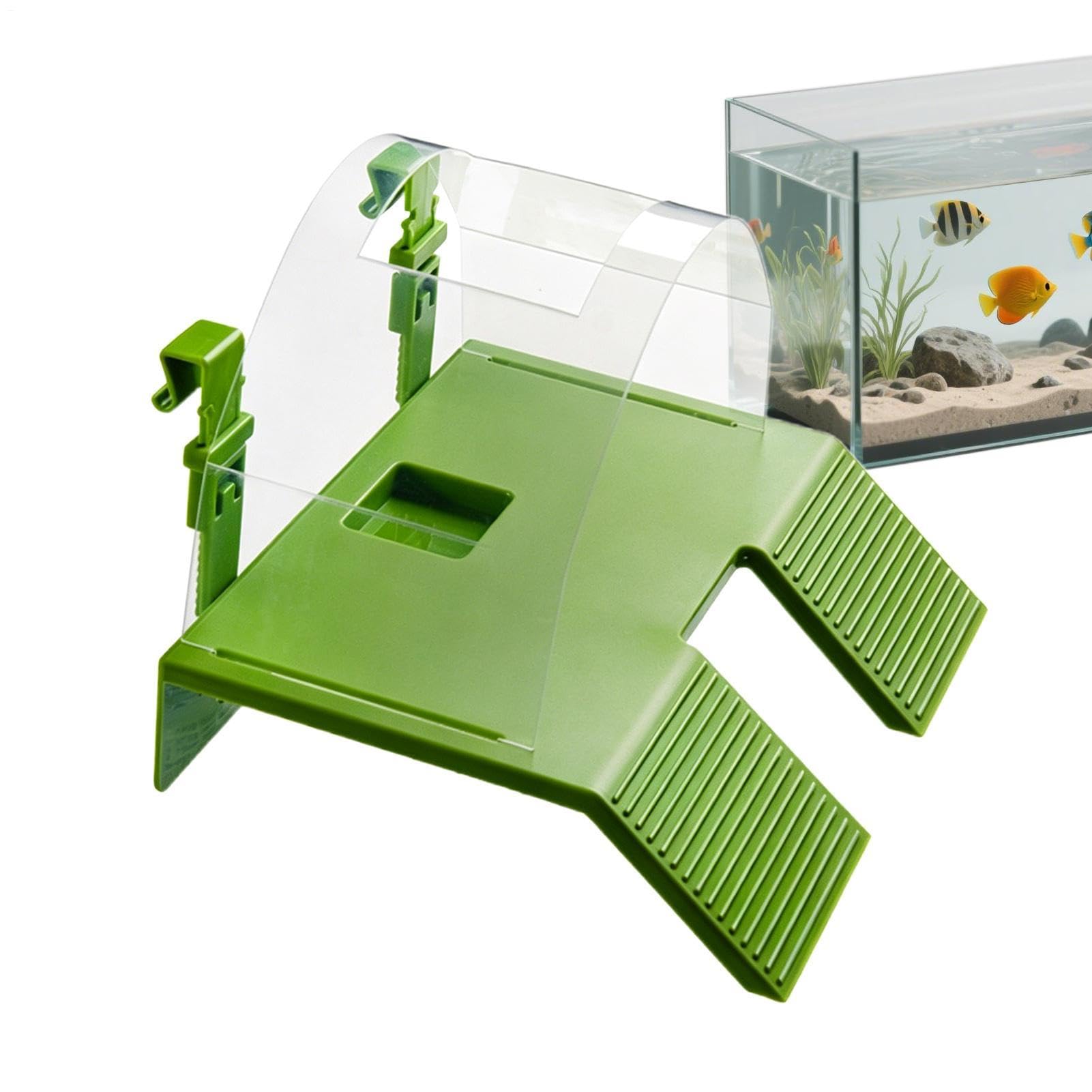Plataforma de Tortugas - Escalera Doble Descanso Salamandra,Terraza Reposo Tortugas - para Cuidadores Criadores Amantes Animales Tiendas Hogar Oficina Terrario Recinto Sala