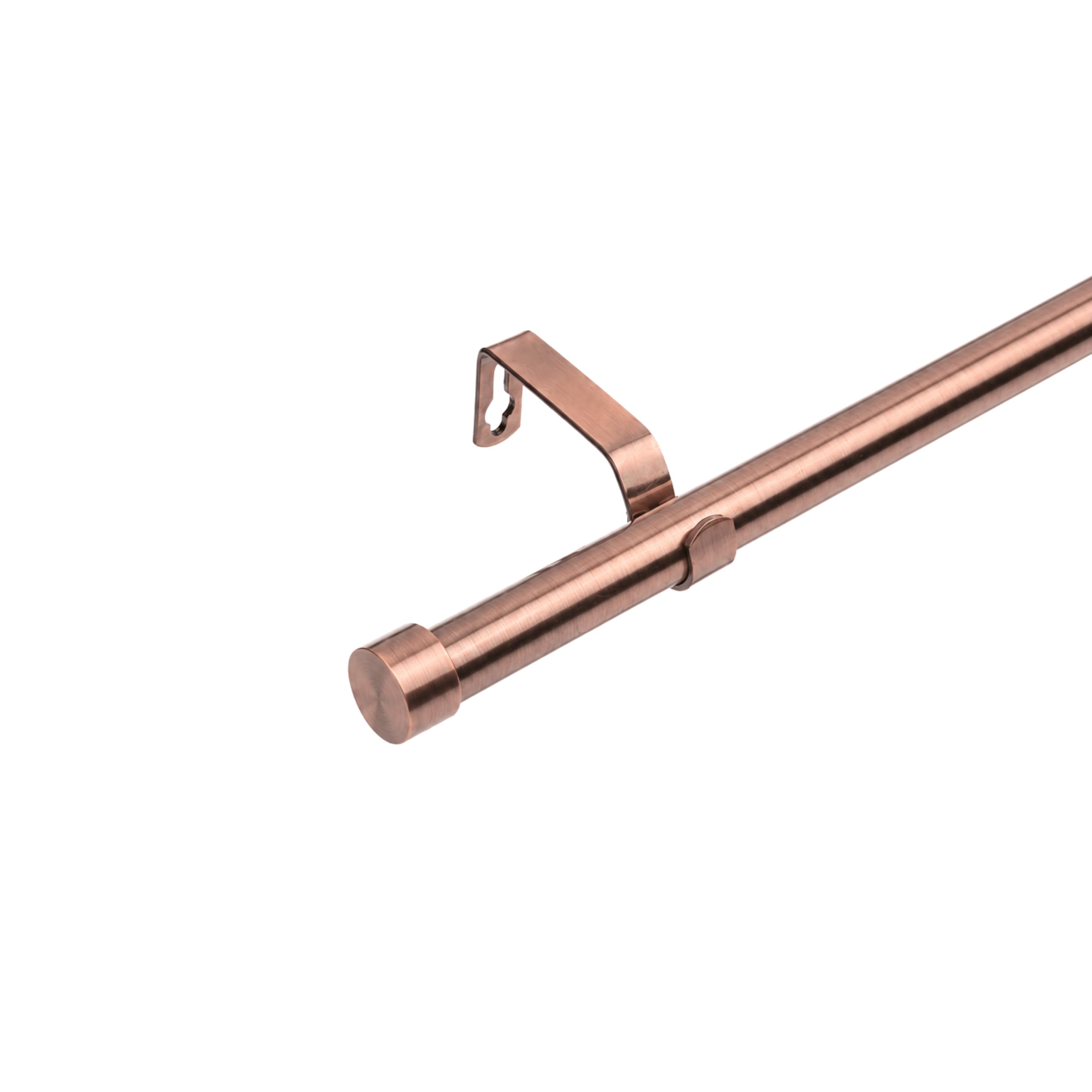 Lister Cartwright 19mm Antique Copper Extendable Curtain Pole 120-220cm