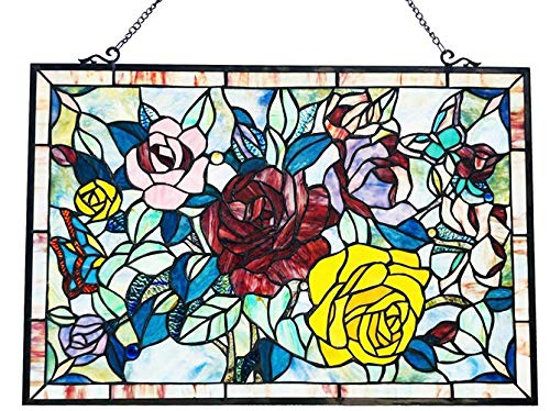 Chloe Lighting SUNSPRITE Tiffany-Style Floal 27