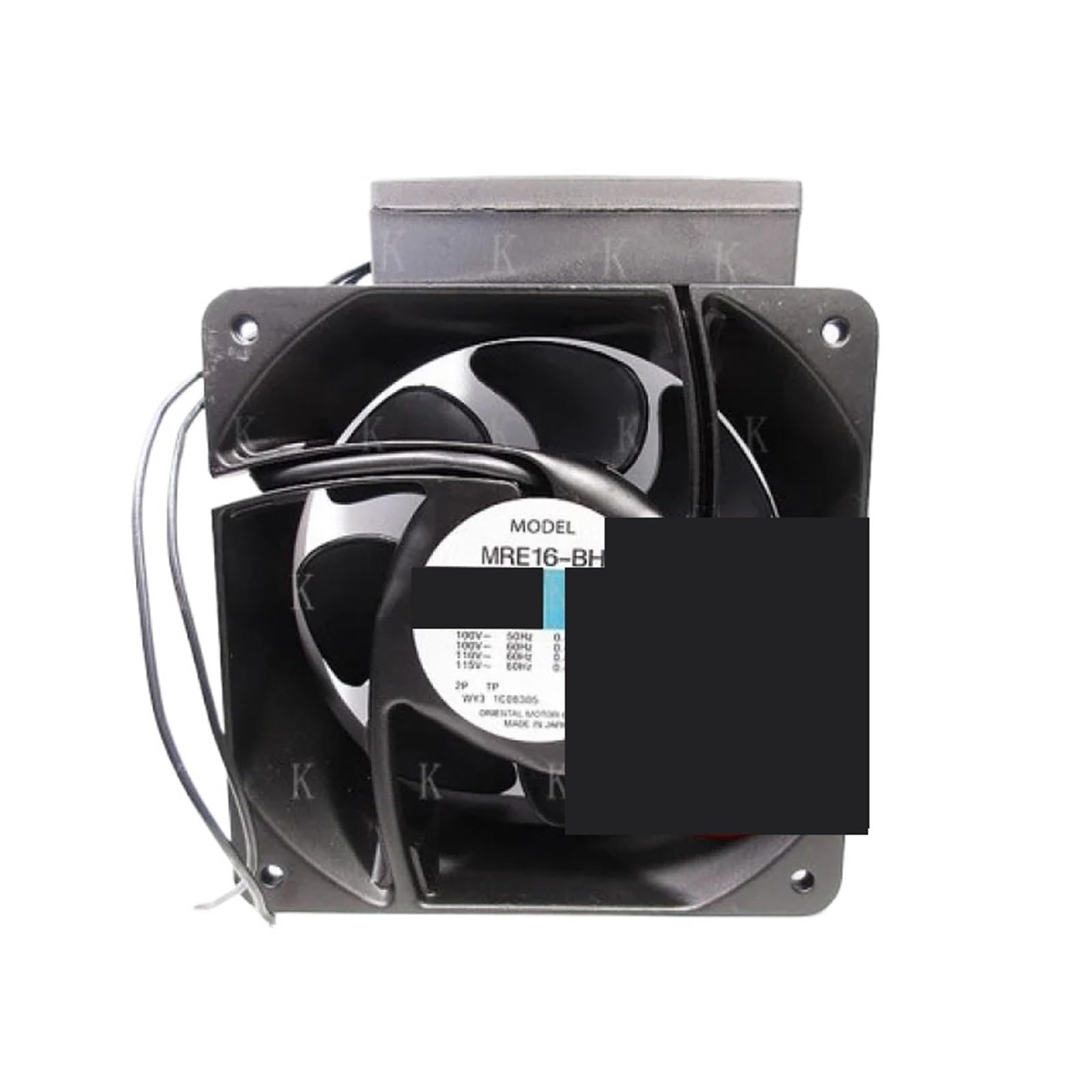 Ventilateur MRE16-BH AC100V à haute efficacité de flux d'air pour refroidissement électrique