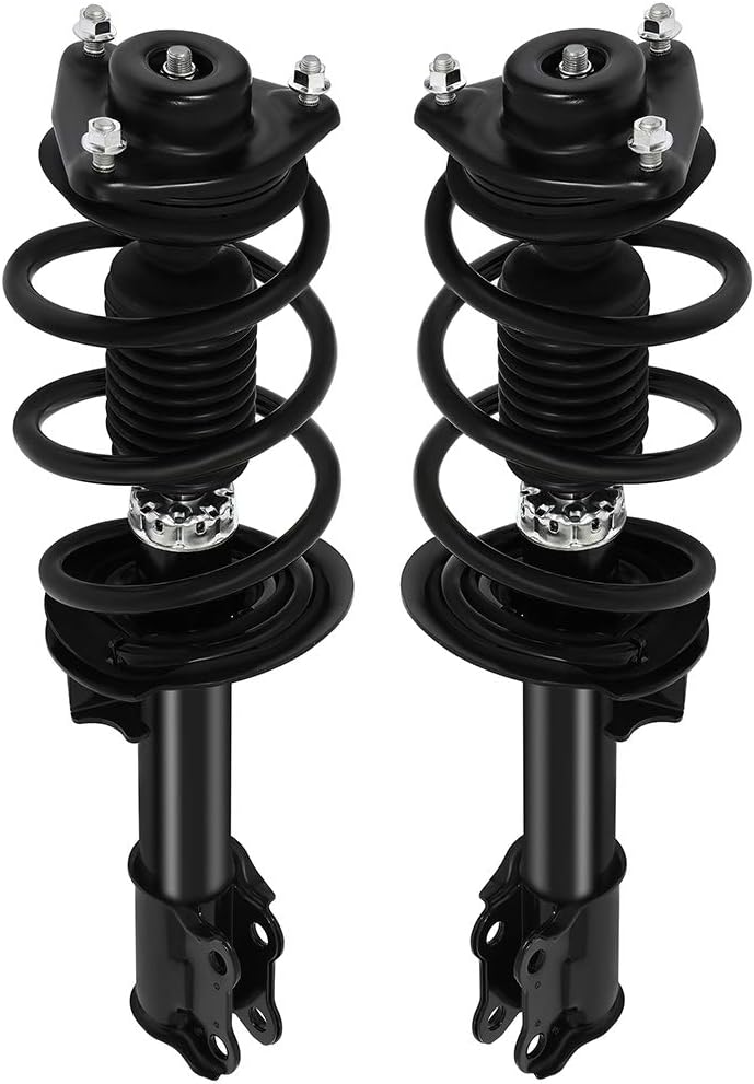 Front Complete Struts Assembly Shock Absorbers w/Coil Spring Fits 2011 for Hyundai Sonata Replace 172586 172585 (Set of 2)