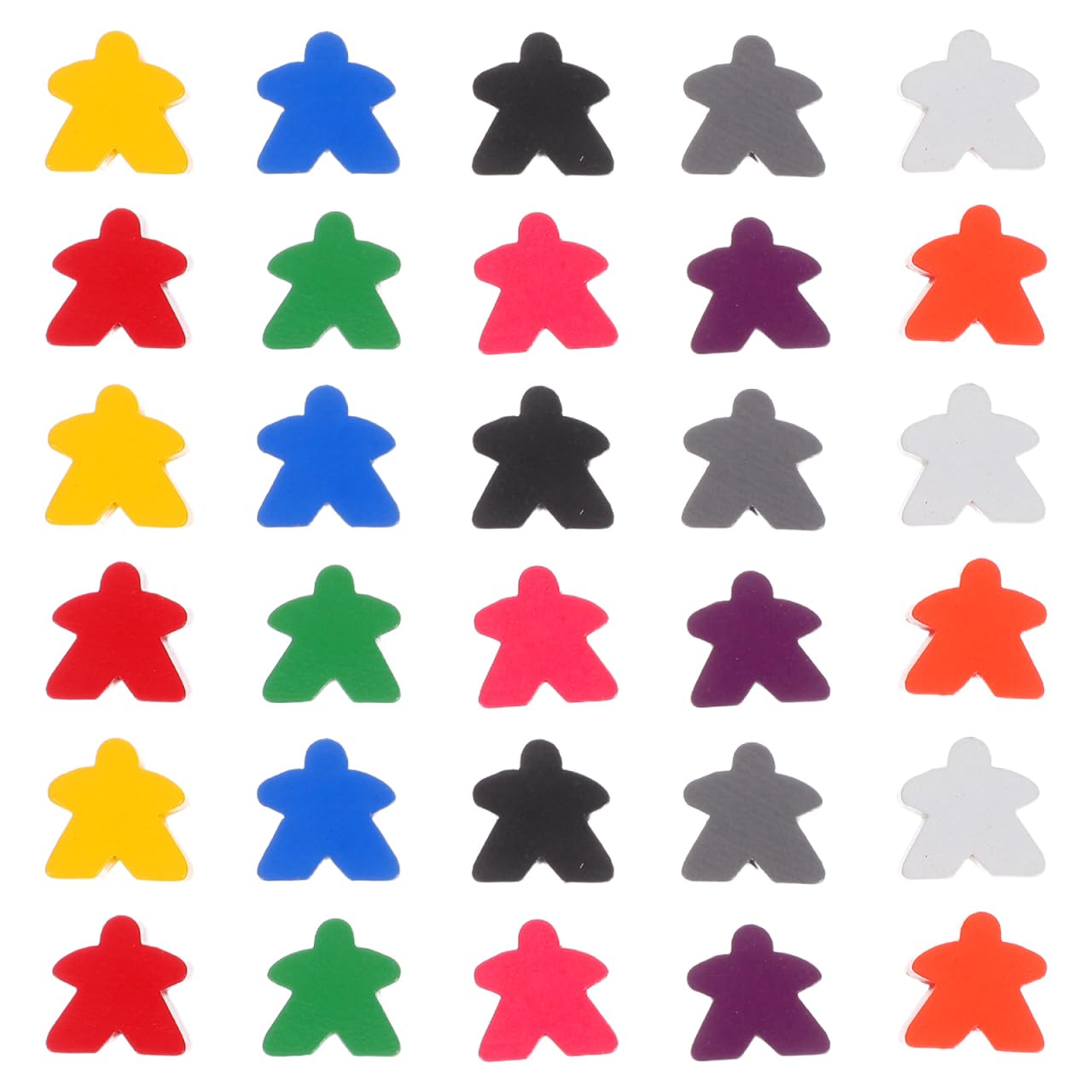 Amazon.co.jp: POPETPOP ボードゲーム駒 100個 ゲーム トークン ソーティング 木製 ミープル トークン カウント チェス  フィギュア ボード ゲーム ミープル ボード トー : おもちゃ