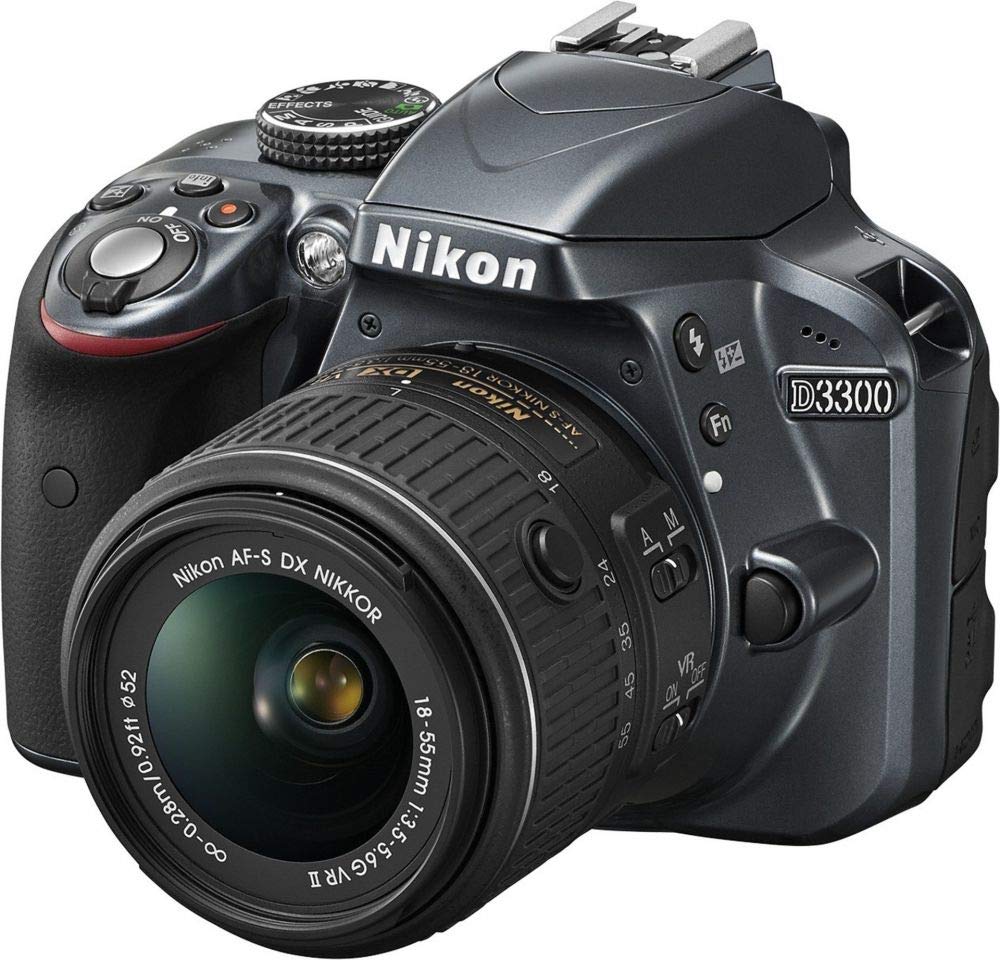Nikon D3300 AF-S DX NIKKOR 18-55mm f/3.5-5.6G VR II Lens Kit