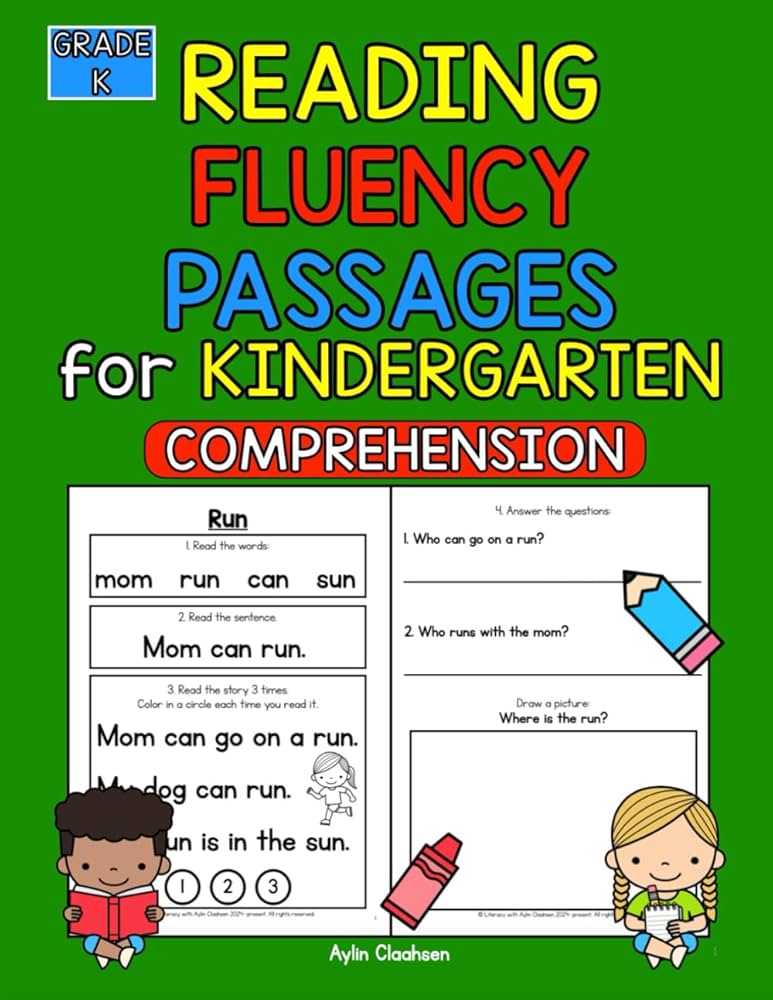 amazon-com-kindergarten-fluency-passages-with-comprehension-questions-workbook-kindergarten-reading-passages-for-fluency-and-comprehension-phonics-skills-readers-ages-4-6-k-5-fluency-passages-9798323885121-claahsen-aylin-books for Free Printable Kindergarten Reading Passages For Fluency Amazon.com: Kindergarten Fluency Passages with Comprehension Questions Workbook: Kindergarten Reading Passages for Fluency and Comprehension, Phonics Skills ... Readers, Ages 4-6 (K-5 Fluency Passages): 9798323885121: Claahsen, Aylin: Books for Free Printable Kindergarten Reading Passages For Fluency