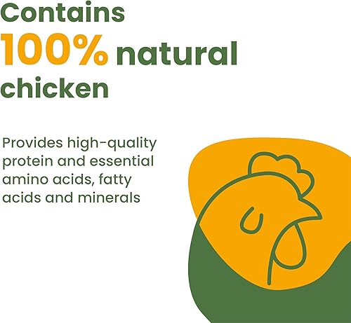 Miniatura 5 de almo nature HQS Paquete completo de 12 unidades cena de pollo con calabaza en salsa  latas de 5.5 onzas, comida húmeda enlatada para perros adultos,