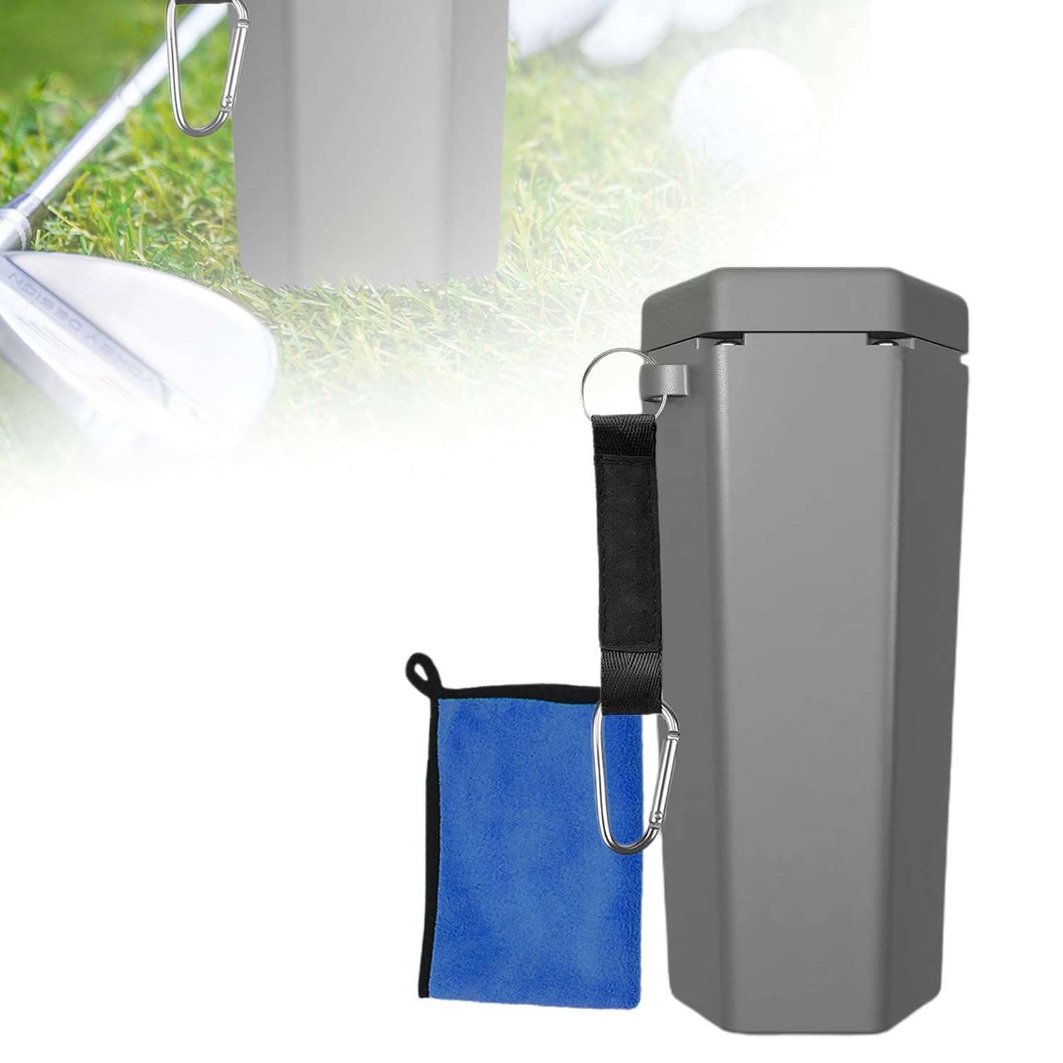 Accessoires de golf pratiques NOGRAX nettoyeur de poche pour laver les balles au green